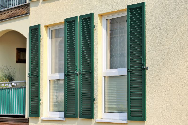 Shutters on Various Architectural Styles
